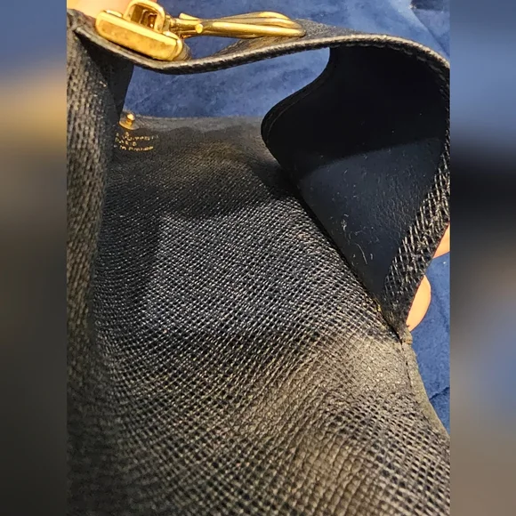 Authentic LOUIS VUITTON Monogram Idylle Multicles 6 Key Case M62992 Navy & Gray - Picture 6 of 13